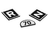ARA - HO.SIG14062A Signalisation - TIV 70 de type C (pancartes Z, R et 70)