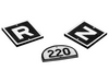 ARA - HO.SIG14077A Signalisation - TIV 220 de type C (pancartes Z, R et 220)
