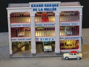 FAC004 Façade Grand garage SIMCA