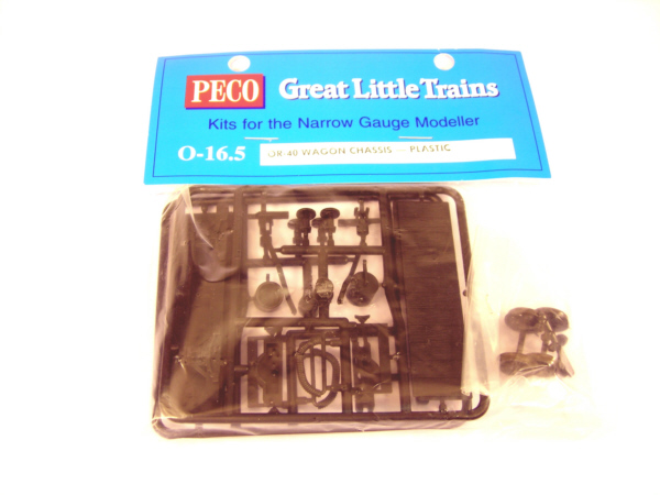 OR-40  HO Chassis wagon plastique